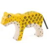 Holztier Leopard