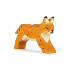Holztier Luchs laufend