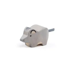 Holztier Maus