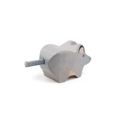 Holztier Maus