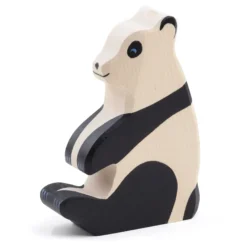 Holztier Pandabär