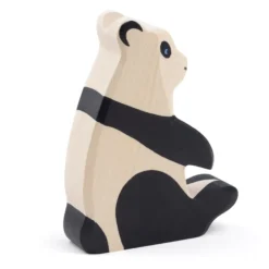 Holztier Pandabär