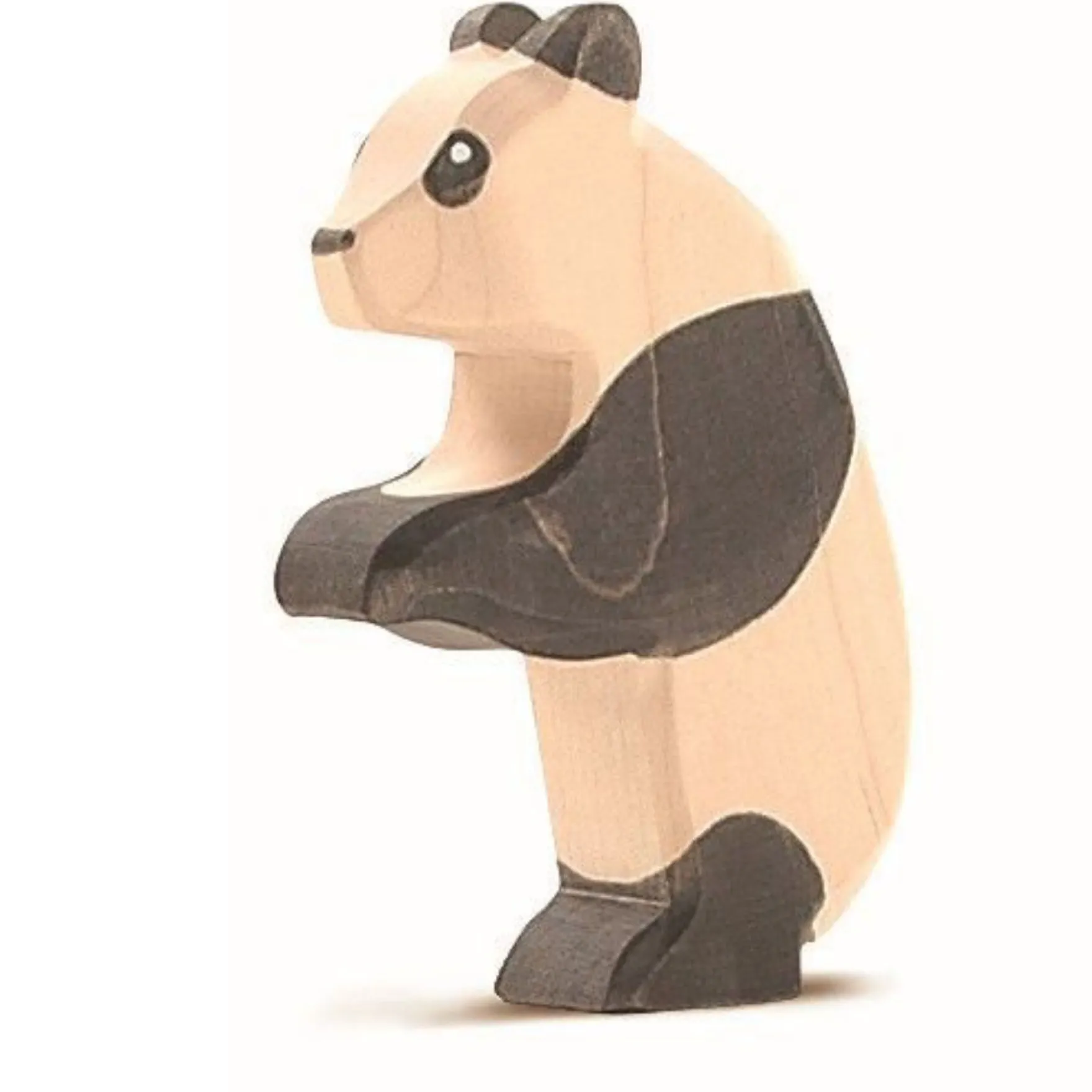 Holztier Panda tanzend