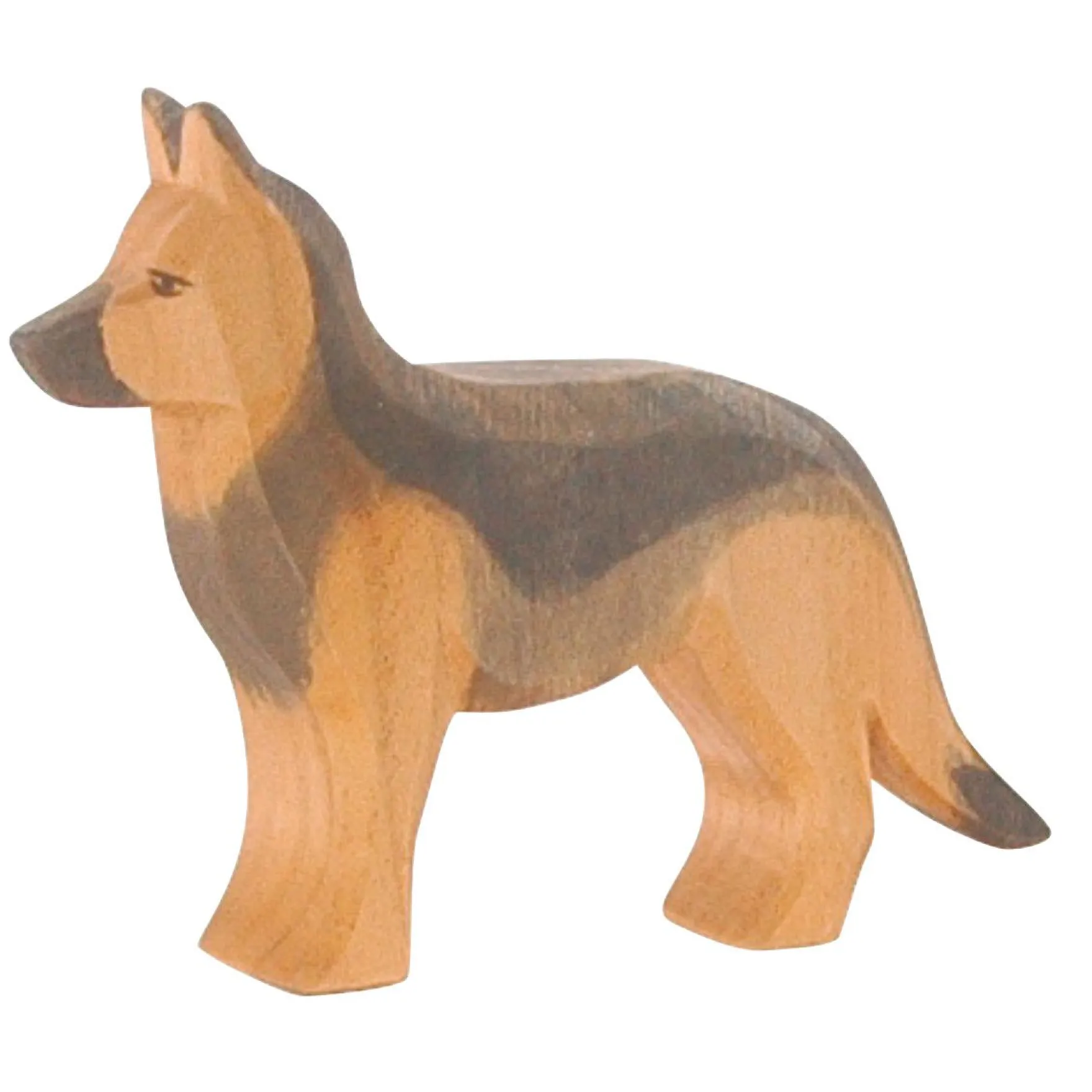 Holztier Schäferhund