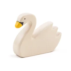 Holztier Schwan