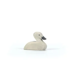 Holztier Schwan klein
