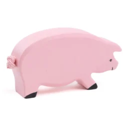 Holztier Schwein
