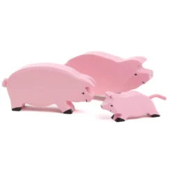 Holztier Schwein