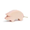 Holztier Schwein Rüssel tief