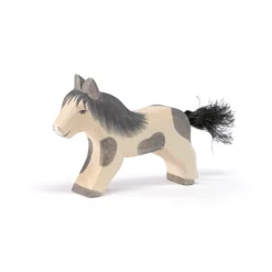 Holztier Shetland Pony laufend