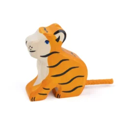 Holztier Tigerkind