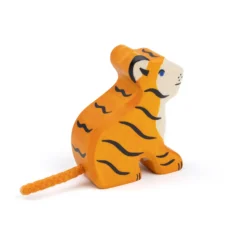 Holztier Tigerkind