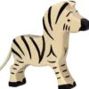 Holztier Zebrakind