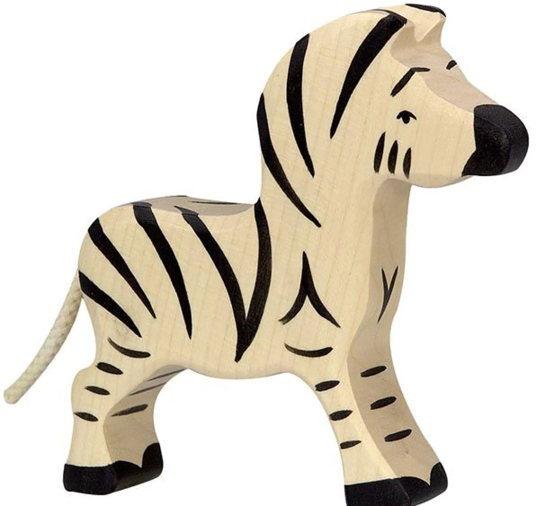Holztier Zebrakind