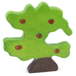 Holztiger Apfelbaum für Vögel