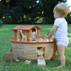 Holztiger Arche Noah groß