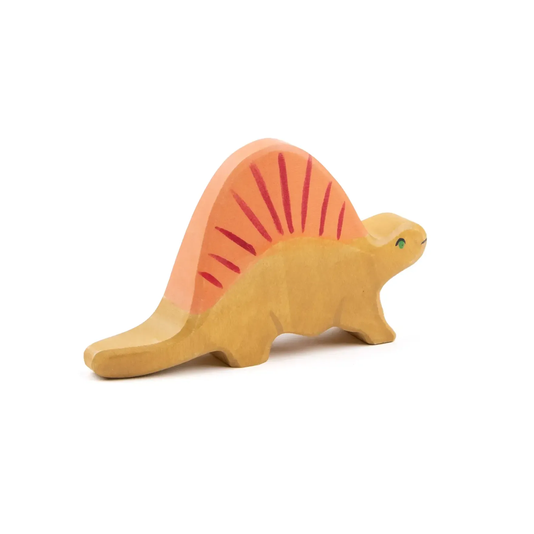 Holztiger Dinosaurier Dimetrodon