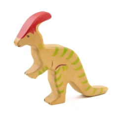 Holztiger Dinosaurier Parasaurolophus