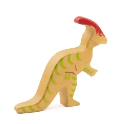 Holztiger Dinosaurier Parasaurolophus