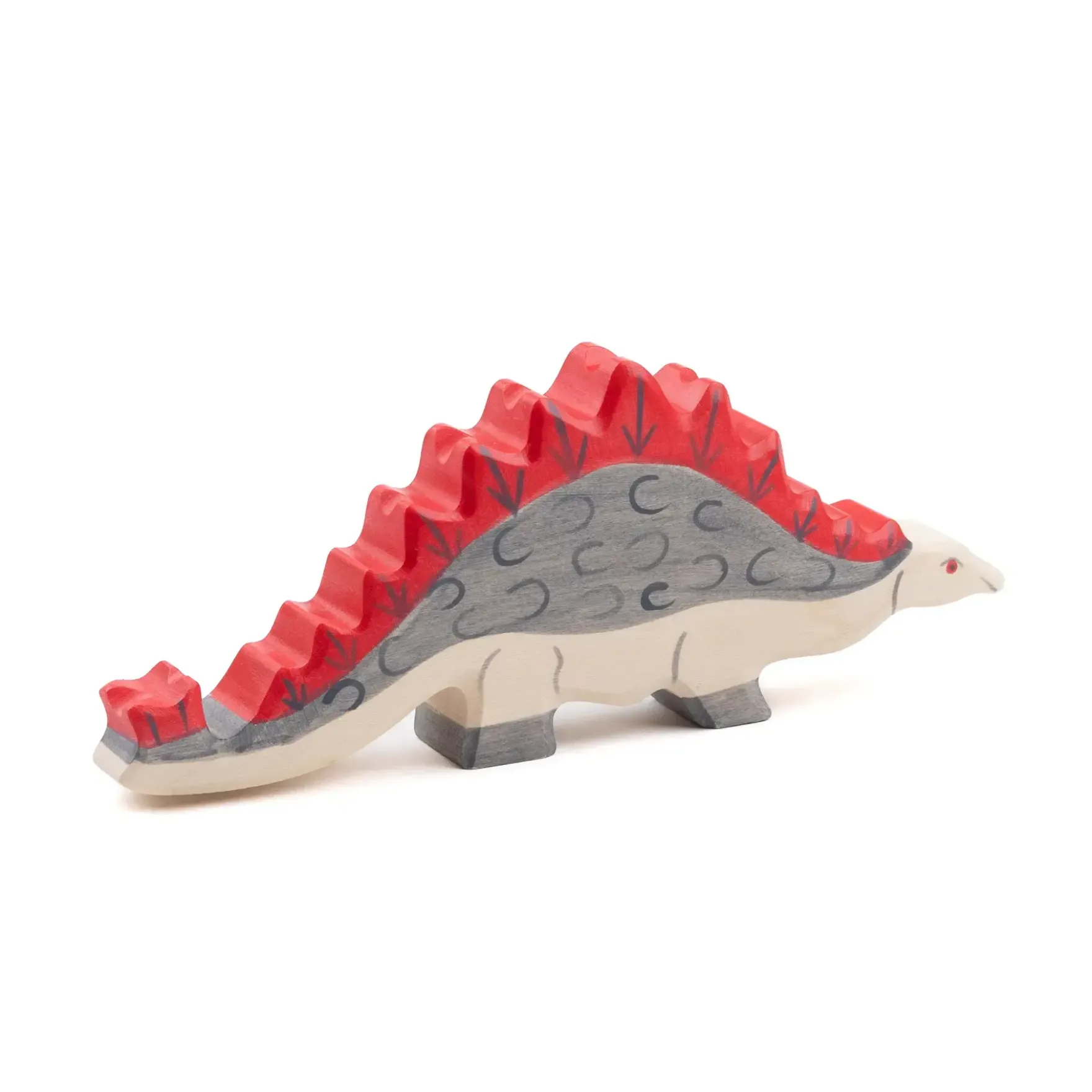 Holztiger Dinosaurier Stegosaurus