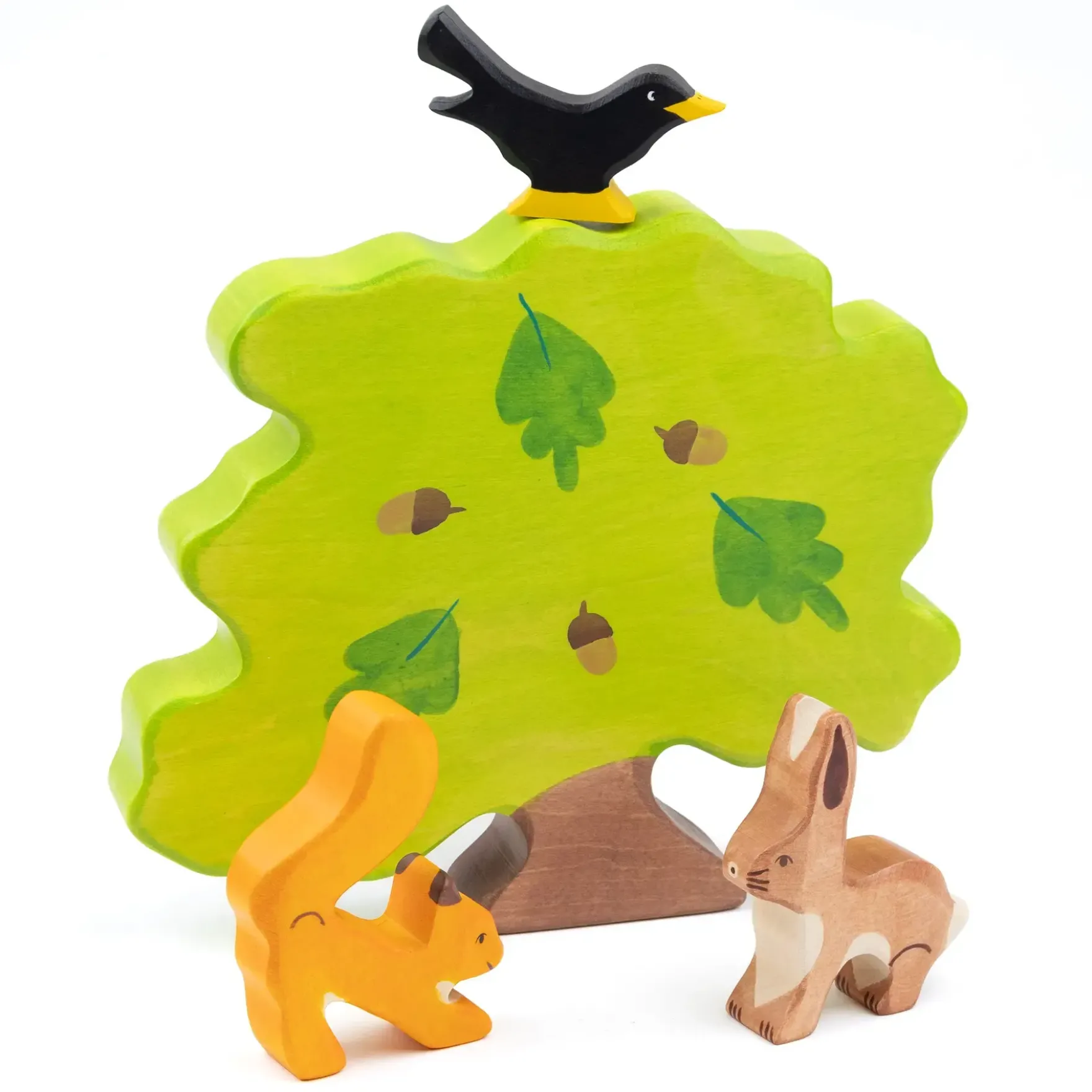 Holztiger Eiche
