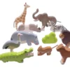 Holztiger Figuren-Set "Wildes Afrika" 11-tlg.