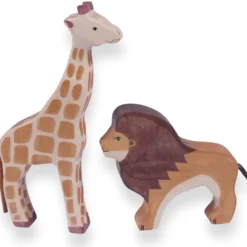 Holztiger Figuren-Set "Wildes Afrika" 11-tlg.