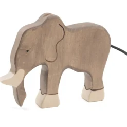 Holztiger Figuren-Set "Wildes Afrika" 5-tlg.
