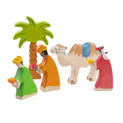 Holztiger Krippenfiguren-Set 18-tlg.