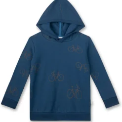 Hoodie "Bike" blau 98