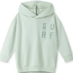 Hoodie "Surf" weißgrün 116