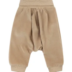 Hose Samt beige 68/74