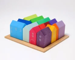 Häuser Regenbogen
