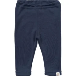 Interlock-Leggings Wolle-Seide marine 50/56