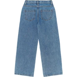 Jeans-Hose "Wide" blau 104