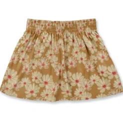 Jersey-Rock "Flowers" karamell 104