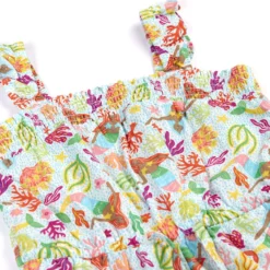 Jumpsuit "Meerjungfrau" blau-lila 122