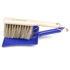Kehrschaufel mit Handfeger blau