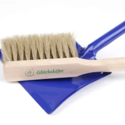 Kehrschaufel mit Handfeger blau
