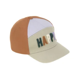 Kinder Cap "Happy" khaki-karamell