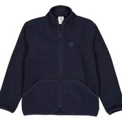 Kinder Fleece-Jacke dunkelblau 110