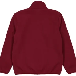 Kinder Fleece-Jacke dunkelrot 128