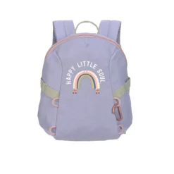 Kindergartenrucksack Tiny "Regenbogen" lila