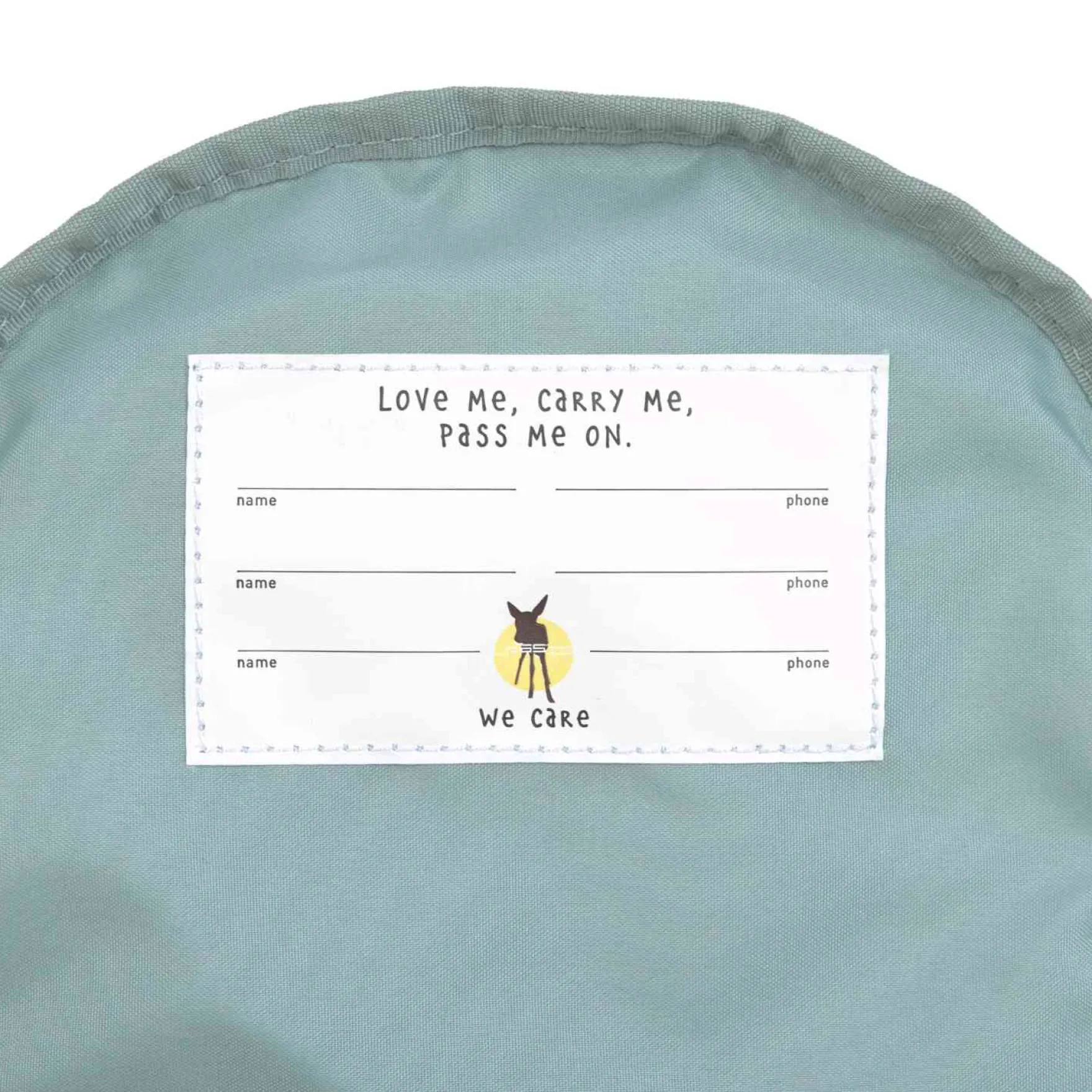 Kindergartenrucksack Tiny "Wolke" dunkelblau