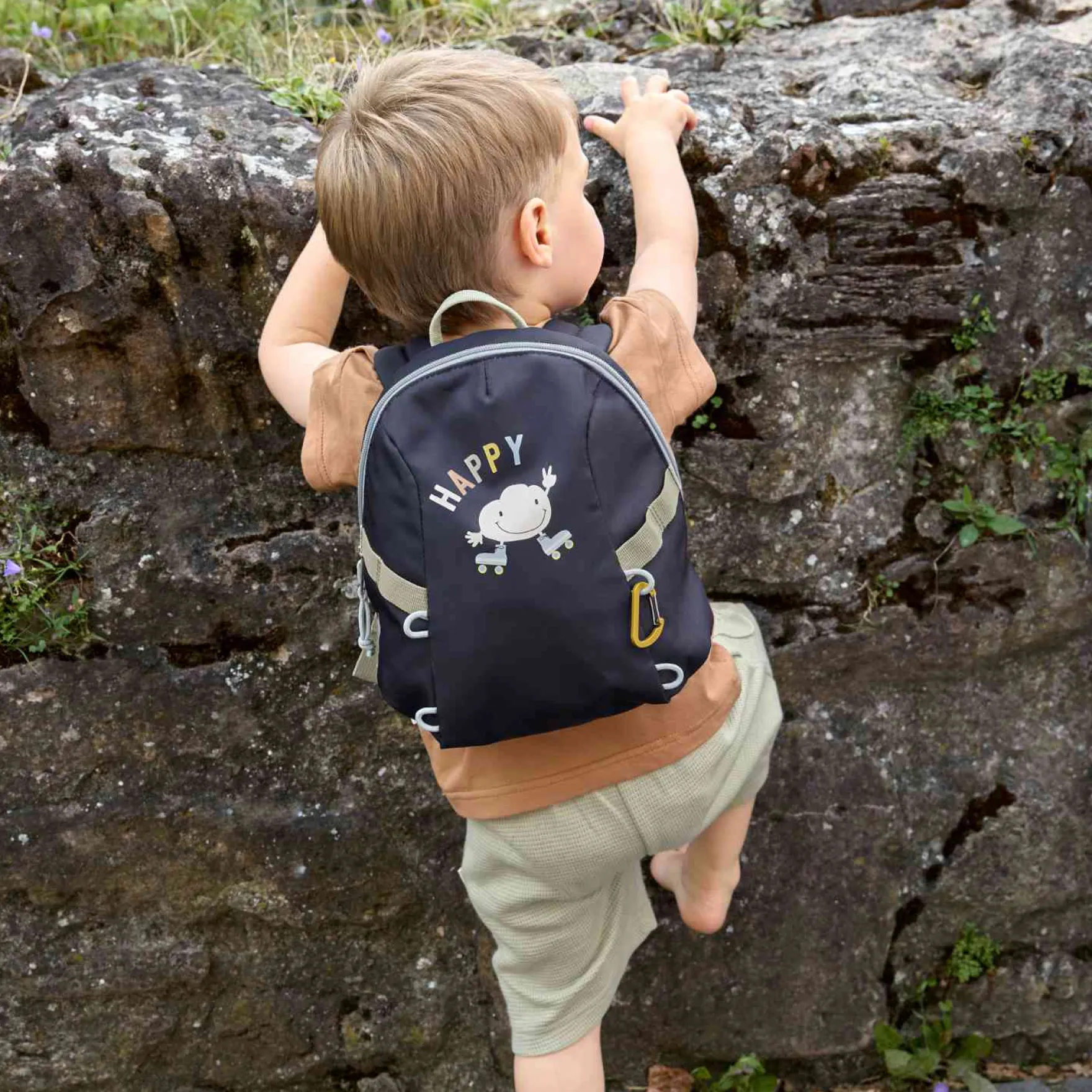 Kindergartenrucksack Tiny "Wolke" dunkelblau