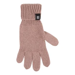Kinderhandschuhe mit Wolle-Seide dusty-rose 4