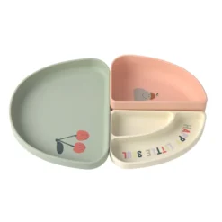 Kinder Menüteller "Kirsche" aus Silikon