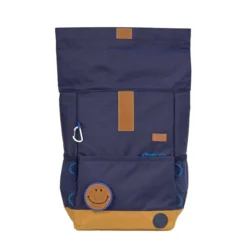 Kinderrucksack Rolltop dunkelblau