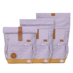 Kinderrucksack Rolltop lila