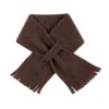 Kinderschal Wollfleece dark-brown